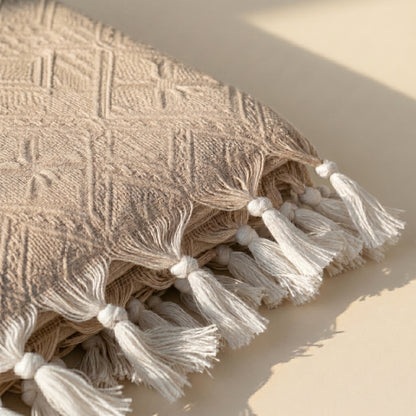 Jeté de maison jacquard - Mosaïque